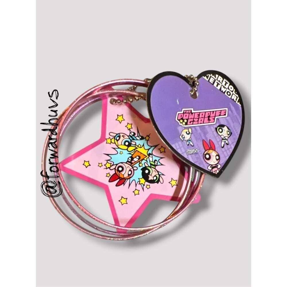 Y2K Powerpuff Girls Bangle Set – Cartoon Network Licensed Collectible